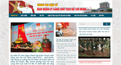Desktop Screenshot of bqllang.gov.vn